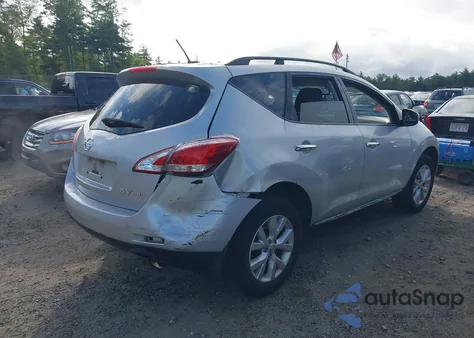 2014 Nissan Murano Sv z USA, uszkodzony, nr VIN JN8AZ1MW6EW513759